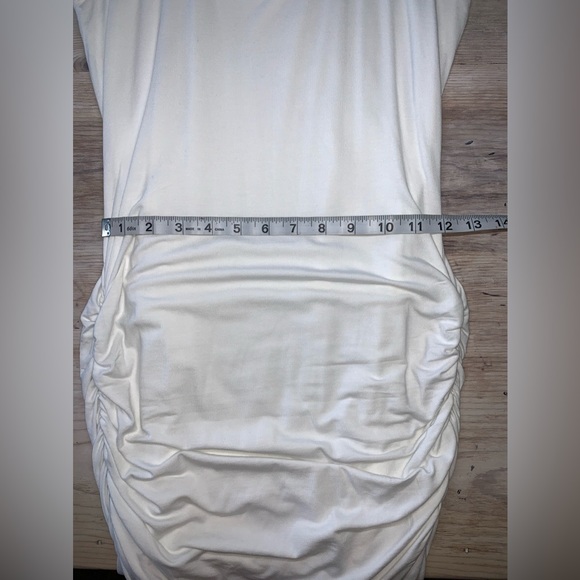 NWOT Ruched Racerback Bodycon Midi Dress - Picture 11 of 16